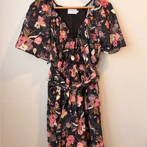 Tanya Taylor Floral Print Dress size 8